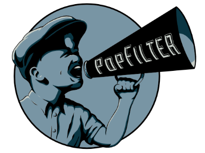 Pop Filter Podcast logo